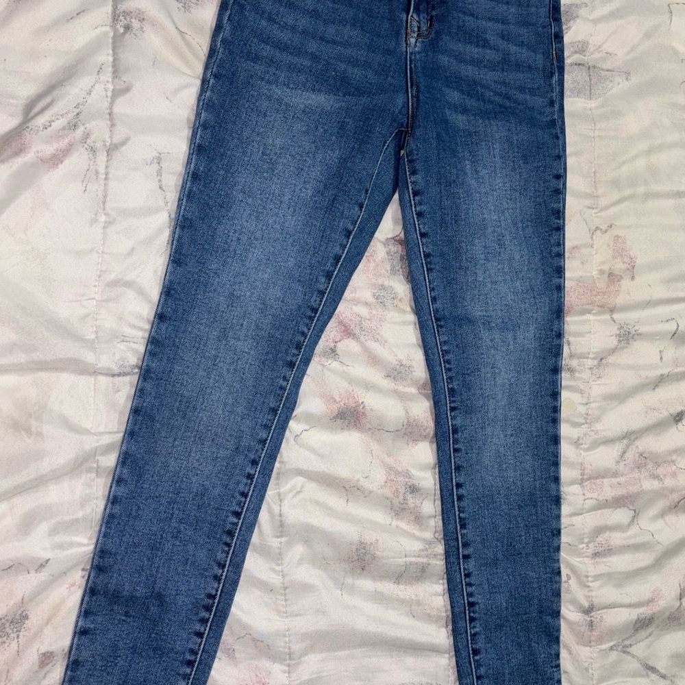 Wax Jean Women's Skinny Blue Jeans